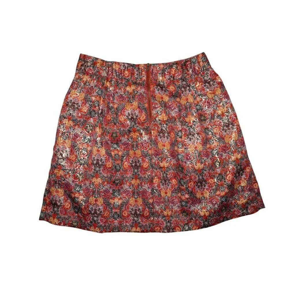 Maeve Rosia Printed Skirt – Size L
